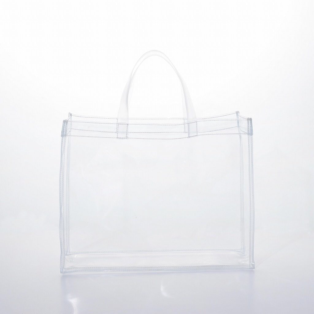 Transparent vinyl bag, transparent bag, skeleton bag, see-through bag, mirror bag, professional transparent bag