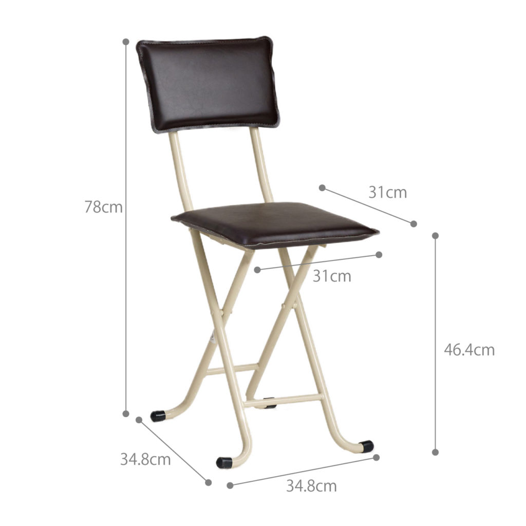 Folding chair yellow red white black easy folding 